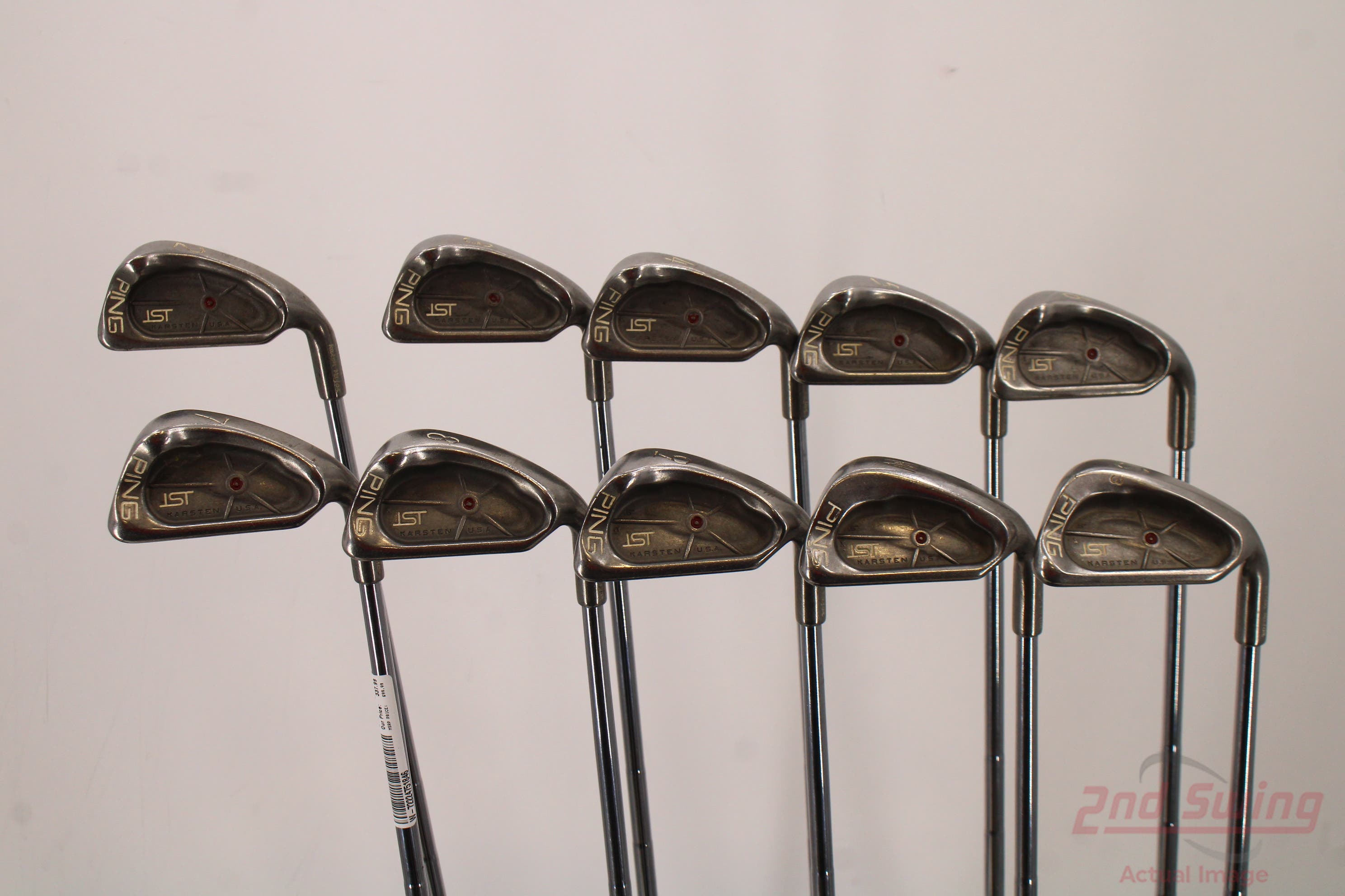 Ping ISI Iron Set 2SW Ping JZ Steel XStiff Right Handed Maroon Dot 39