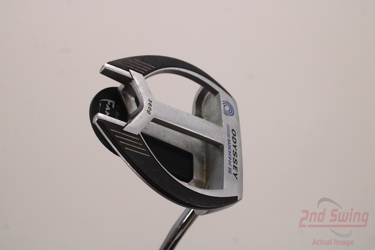 Odyssey Works Versa 2-Ball Fang Putter Steel Right Handed 34.0in