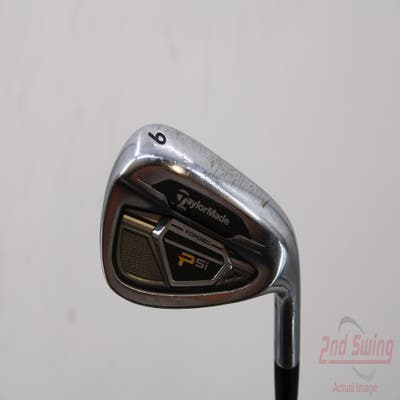 TaylorMade PSi Single Iron 9 Iron Aerotech SteelFiber i110cw Graphite Stiff Right Handed 36.0in