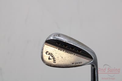 Callaway Mack Daddy 4 Chrome Wedge Sand SW 54° 12 Deg Bounce W Grind Dynamic Gold Tour Issue S200 Steel Stiff Right Handed 34.75in