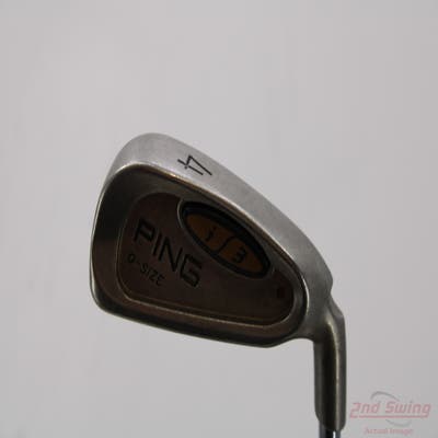 Ping i3 Oversize Single Iron 4 Iron Ping JZ Steel Stiff Right Handed Maroon Dot 39.0in