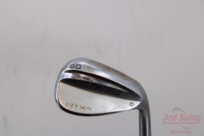 Cleveland RTX 4 Tour Satin Wedge Lob LW 60° 6 Deg Bounce Dynamic Gold Tour Issue S400 Steel Stiff Right Handed 35.0in