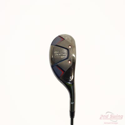 Callaway Big Bertha B21 Hybrid 5 Hybrid 24° Callaway RCH Hybrid 65 Graphite Senior Right Handed 39.5in