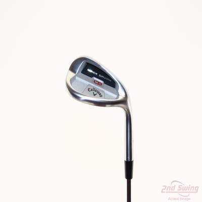 Callaway Mack Daddy CB Wedge Lob LW 58° 12 Deg Bounce Callaway Stock Steel Steel Wedge Flex Right Handed 35.0in