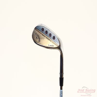 Callaway Mack Daddy 4 Chrome Wedge Lob LW 58° 8 Deg Bounce C Grind Dynamic Gold Tour Issue S200 Steel Stiff Right Handed 35.5in