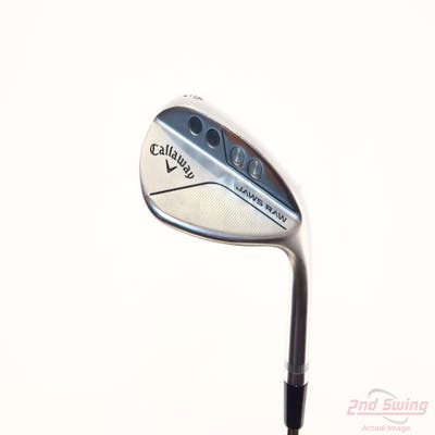 Callaway Jaws Raw Chrome Wedge Sand SW 56° 12 Deg Bounce W Grind Dynamic Gold Spinner TI Steel Wedge Flex Right Handed 35.0in