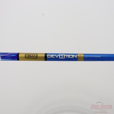 Used W/ Ping RH Adapter Oban Devotion 5 55 Driver Shaft Senior 44.5in