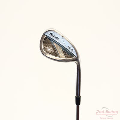 Mizuno JPX Satin Chrome Wedge Sand SW 56° 12 Deg Bounce Stock Steel Shaft Steel Wedge Flex Right Handed 35.25in