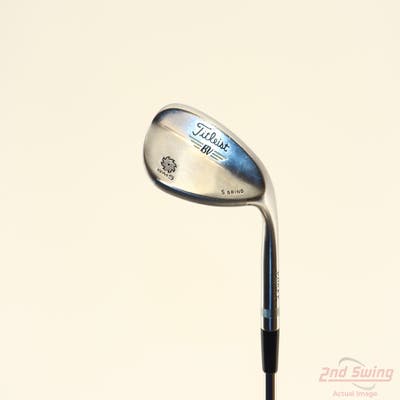 Titleist Vokey SM5 Tour Chrome Wedge Lob LW 60° 7 Deg Bounce S Grind Titleist SM5 BV Steel Wedge Flex Right Handed 35.25in