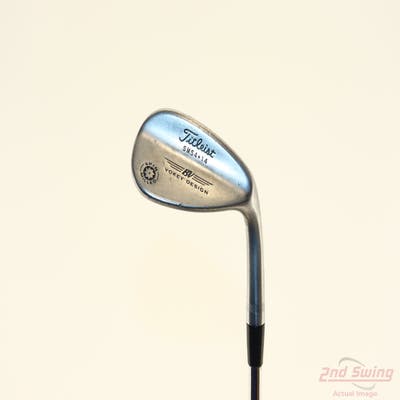 Titleist 2009 Vokey Spin Milled Chrome Wedge Gap GW 54° 14 Deg Bounce Stock Steel Shaft Steel Wedge Flex Right Handed 35.5in