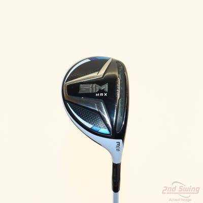 TaylorMade SIM MAX Fairway Wood 3 Wood 3W 15° Aldila NV Ladies 45 Graphite Ladies Right Handed 42.0in