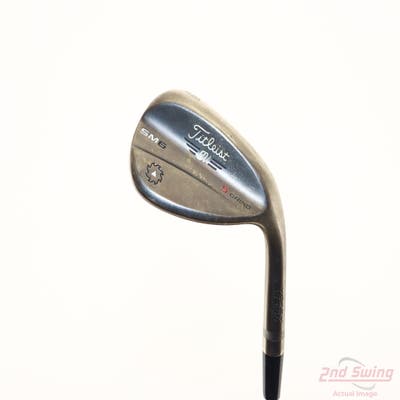 Titleist Vokey SM6 Jet Black Wedge Lob LW 58° 10 Deg Bounce S Grind SM6 BV Steel Wedge Flex Right Handed 35.0in