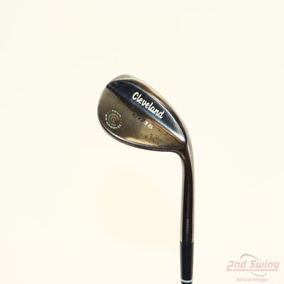 Cleveland CG15 Black Pearl Wedge Lob LW 58° 12 Deg Bounce Stock Steel Shaft Steel Wedge Flex Right Handed 35.5in