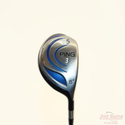 Ping G5 Fairway Wood 3 Wood 3W 15° Grafalloy ProLaunch Blue 65 Graphite Stiff Right Handed 43.0in