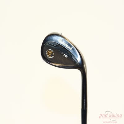 Cleveland CG16 Black Zip Groove Wedge Sand SW 56° 14 Deg Bounce Cleveland Traction Wedge Steel Wedge Flex Right Handed 35.5in