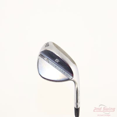 Titleist Vokey SM8 Tour Chrome Wedge Lob LW 58° 8 Deg Bounce M Grind Stock Steel Shaft Steel Wedge Flex Right Handed 35.25in
