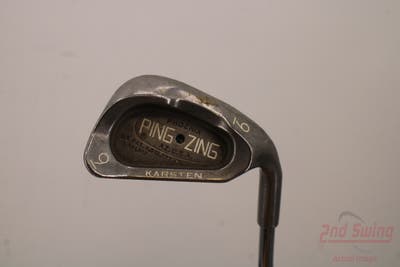 Ping Zing Single Iron 9 Iron Ping KT-M Steel Stiff Right Handed Black Dot 35.0in