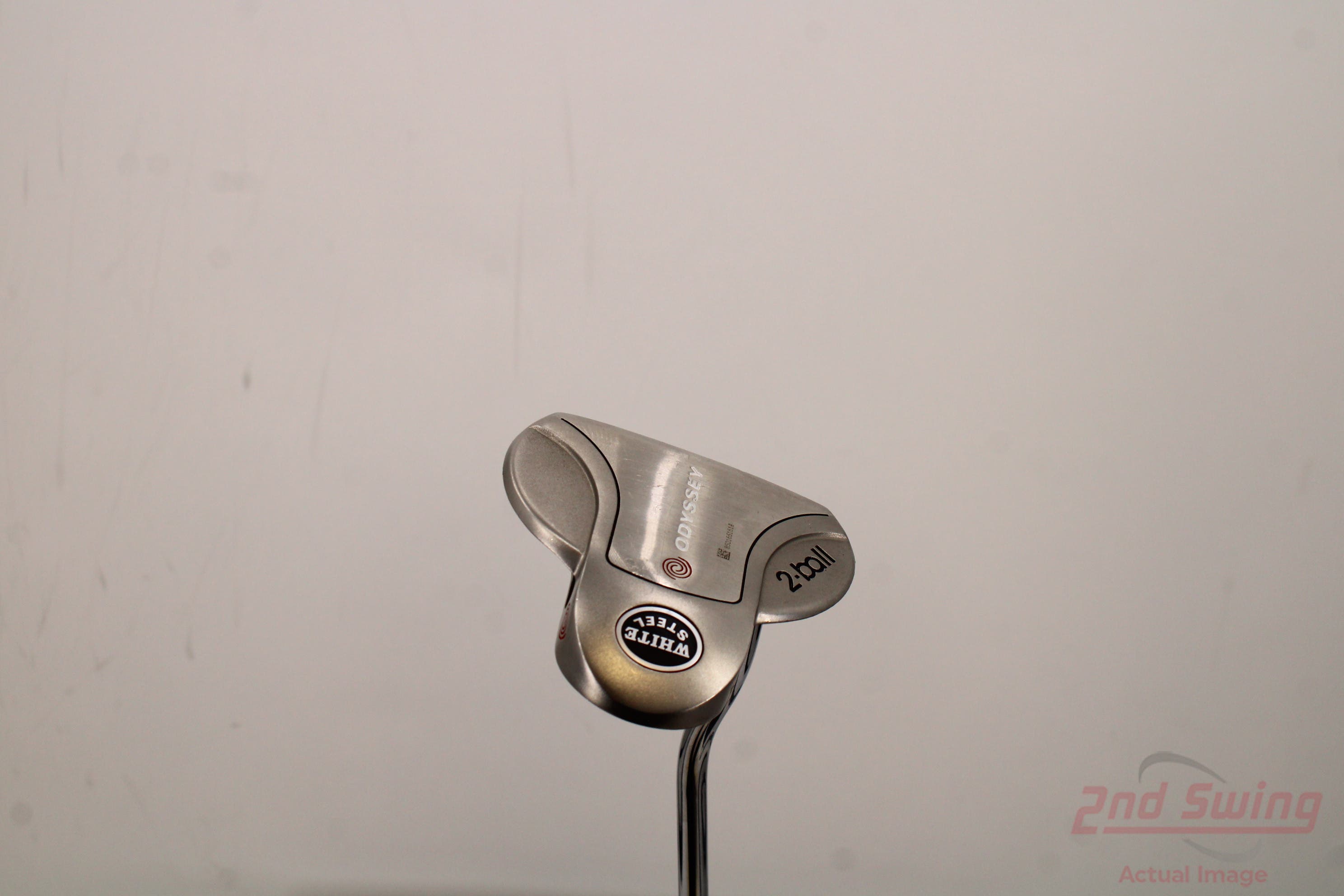 Odyssey White Steel 2Ball Putter Face Balanced Steel Right Handed 34