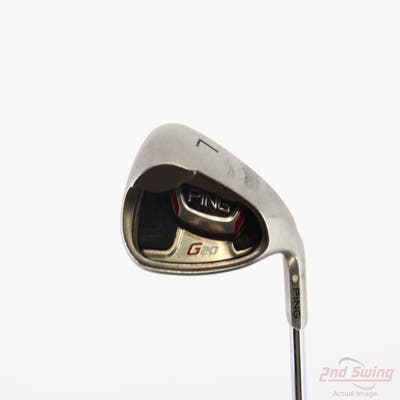 Ping G20 Wedge Lob LW Stock Steel Shaft Steel Stiff Right Handed White Dot 35.75in