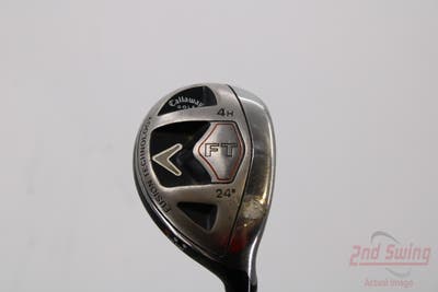 Callaway 2008 FT Hybrid Hybrid 4 Hybrid 24° Callaway Fujikura Fit-On M HYB Graphite Ladies Right Handed 39.5in