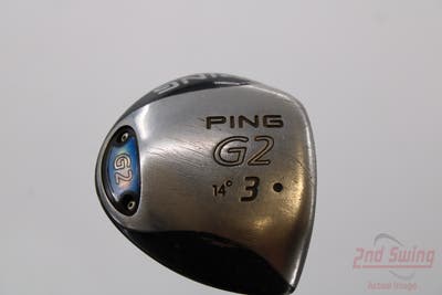 Ping G2 Fairway Wood 3 Wood 3W 14° Ping TFC 100F Graphite Stiff Right Handed 43.75in