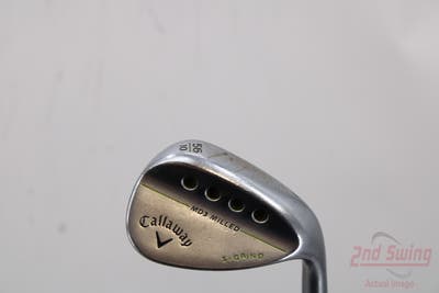 Callaway MD3 Milled Chrome S-Grind Wedge Sand SW 56° 10 Deg Bounce S Grind KBS Tour 130 Steel X-Stiff Right Handed 33.0in