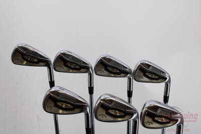 Callaway Apex Pro 16 Iron Set 4-PW Project X Rifle 5.5 Steel Regular Right Handed 38.0in