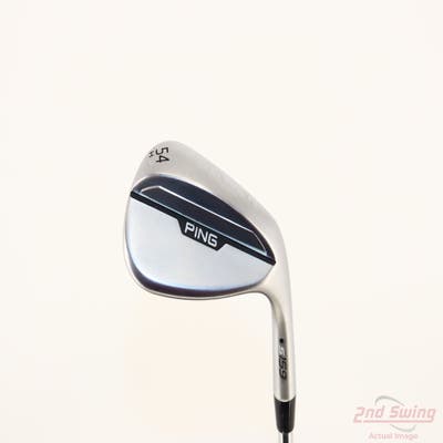 Ping s159 Chrome Wedge Sand SW 54° 10 Deg Bounce H Grind Ping Z-Z115 Steel Wedge Flex Right Handed Black Dot 35.5in