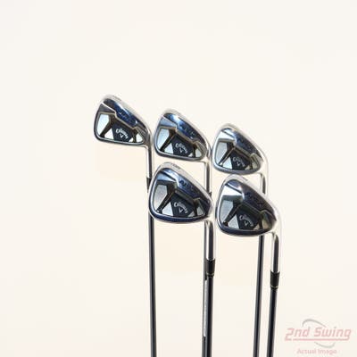 Callaway Apex 21 Iron Set 6-PW UST Mamiya Recoil Dart 75H F3 Graphite Regular Right Handed STD
