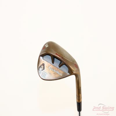 TaylorMade HI-TOE RAW Big Foot Wedge Lob LW 58° 15 Deg Bounce FST KBS Hi-Rev 2.0 Steel Wedge Flex Right Handed 35.25in