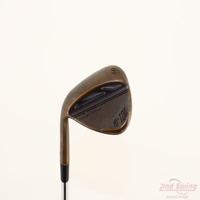 TaylorMade Milled Grind HI-TOE 3 Copper Wedge Lob LW 60° 7 Deg Bounce FST KBS Hi-Rev 2.0 115 Steel Wedge Flex Left Handed 35.0in