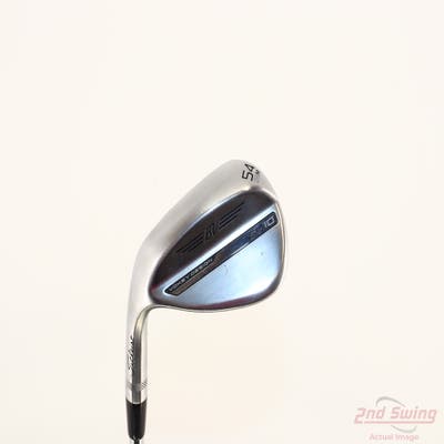 Titleist Vokey SM10 Tour Chrome Wedge Sand SW 54° 8 Deg Bounce M Grind True Temper Dynamic Gold S200 Steel Wedge Flex Left Handed 35.25in