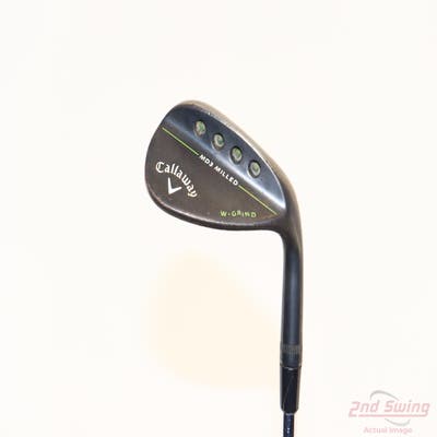 Callaway MD3 Milled Black W-Grind Wedge Sand SW 54° 12 Deg Bounce FST KBS Tour 105 Steel Wedge Flex Right Handed 36.0in