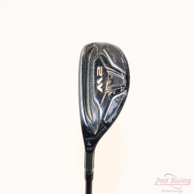 TaylorMade 2016 M2 Hybrid 4 Hybrid 24° TM Reax 75 Graphite Stiff Left Handed 38.5in