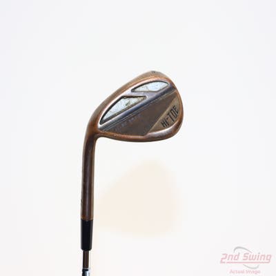 TaylorMade Milled Grind HI-TOE 3 Copper Wedge Lob LW 58° 10 Deg Bounce M Grind FST KBS Hi-Rev 2.0 115 Steel Wedge Flex Left Handed 35.0in