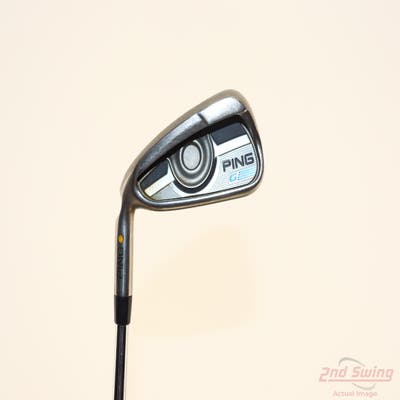 Ping 2016 G Single Iron 4 Iron AWT 2.0 Steel Regular Left Handed Yellow Dot 39.0in