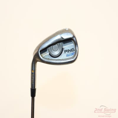 Ping 2016 G Single Iron Pitching Wedge PW AWT 2.0 Steel Regular Left Handed Yellow Dot 36.0in