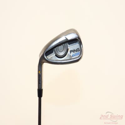 Ping 2016 G Single Iron 9 Iron AWT 2.0 Steel Regular Left Handed Yellow Dot 36.0in