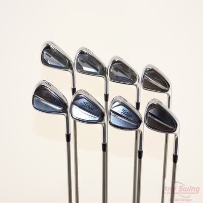 Titleist 2023 T200/T350 Combo Iron Set 4-PW AW Aerotech SteelFiber i95cw Graphite Stiff Right Handed STD