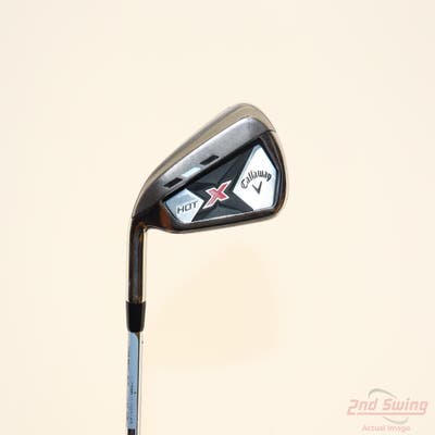 Callaway 2013 X Hot Single Iron 4 Iron True Temper Speed Step 85 Steel Regular Left Handed 39.25in