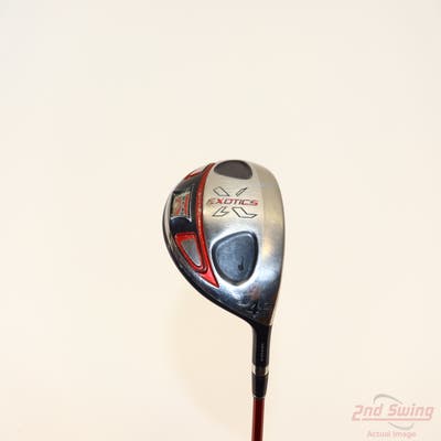 Tour Edge Exotics XCG4 Fairway Wood 4 Wood 4W 16.5° Fujikura Motore Exotics Graphite Stiff Right Handed 43.0in