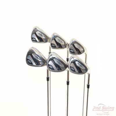 Callaway Mavrik Max Iron Set 6-PW AW FST KBS Max Ultralite Steel Stiff Right Handed -1/4"