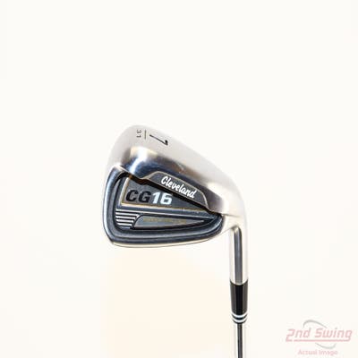Cleveland CG16 Tour Satin Chrome Single Iron 7 Iron Nippon NS Pro 1040 Steel Stiff Right Handed 37.5in
