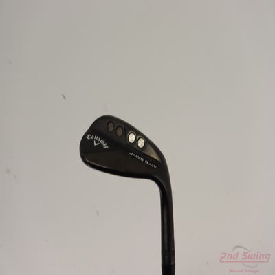 Callaway Jaws Raw Black Plasma Wedge Gap GW 50° 10 Deg Bounce S Grind True Temper Dynamic Gold Spinner Tour Issue Steel Wedge Flex Right Handed 35.5in