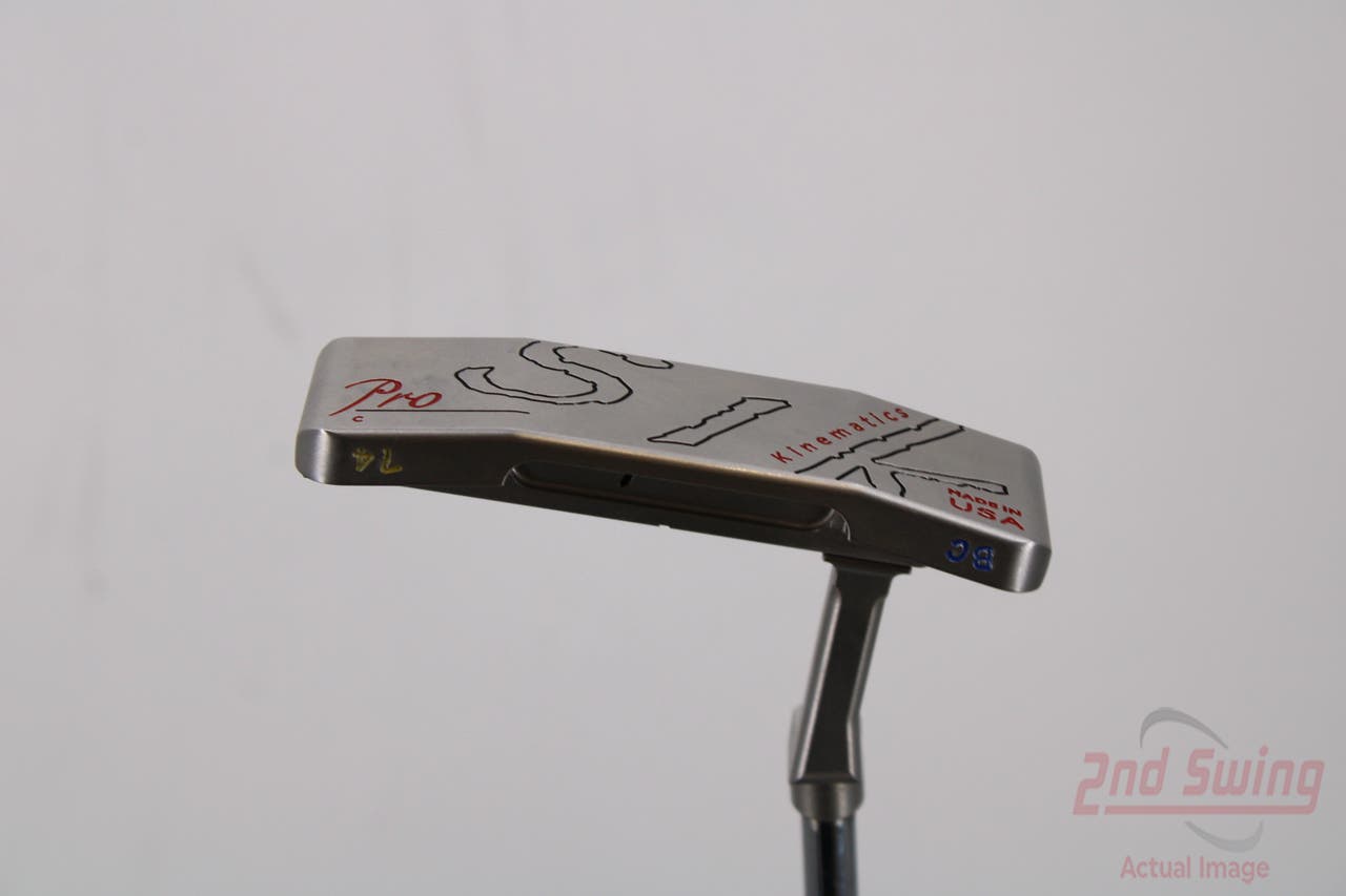 Sik Pro C-Series Plumbers Neck Putter Steel Right Handed 35.5in