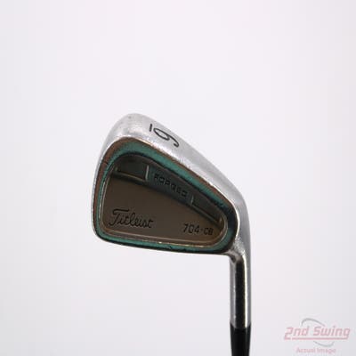 Titleist 704.CB Single Iron 6 Iron Stock Steel Shaft Steel Stiff Right Handed 38.0in