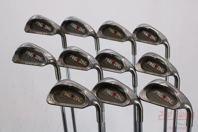 Ping Zing Iron Set 2-PW Ping JZ Steel Regular Right Handed Red dot 38.0in