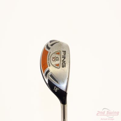 Ping G10 Hybrid 3 Hybrid 18° Grafalloy ProLaunch Red Hybrid Graphite Regular Right Handed 40.5in