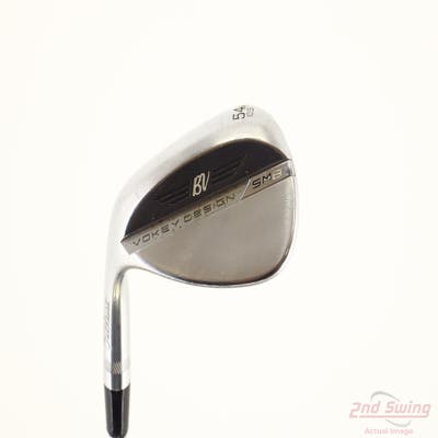 Titleist Vokey SM8 Tour Chrome Wedge Sand SW 54° 10 Deg Bounce S Grind Titleist Vokey BV Steel Wedge Flex Left Handed 36.5in
