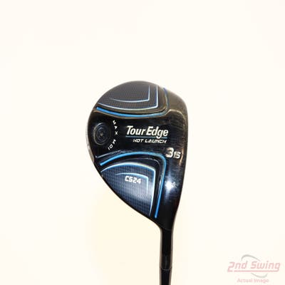 Tour Edge Hot Launch E524 Fairway Wood 3 Wood 3W 15° Aldila Ascent PL 55 Graphite Stiff Right Handed 43.25in